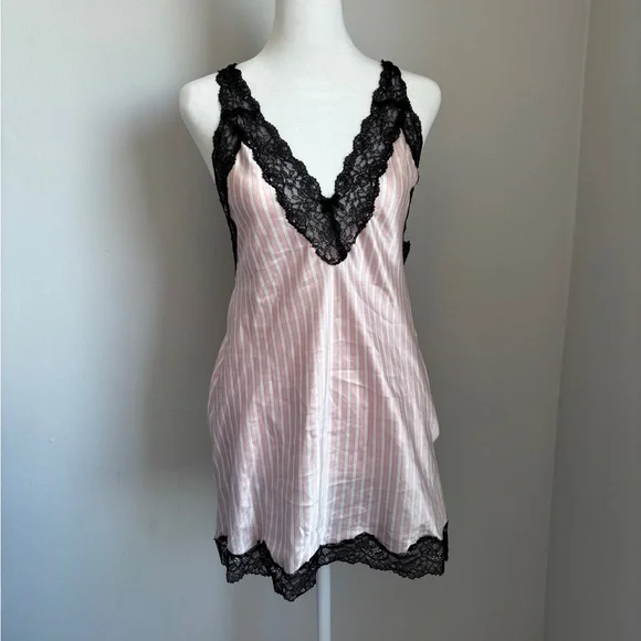 Victoria's Secret Satin Lace Slip Dress - Picture 6 of 6